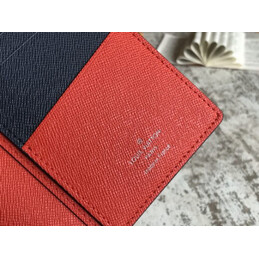 Replica Louis Vuitton White Epi Leather Black Trim Brazza Wallet