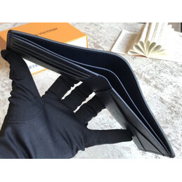 Replica Louis Vuitton Blue Epi Leather Oversized LV Multiple Wallet