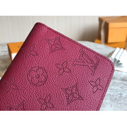 Replica Louis Vuitton Fuchsia Embossed Monogram Zippy Wallet
