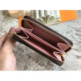 Replica Louis Vuitton Brown Monogram Owl Patch Zippy Coin Purse