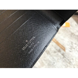 Replica Louis Vuitton Black White Monogram Split Multiple Wallet