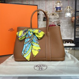 Replica Hermes Tan Garden Party 30 Bag