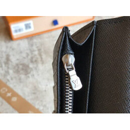 Replica Louis Vuitton Black Monogram Dragon Brazza Wallet