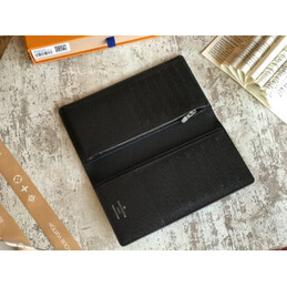 Replica Louis Vuitton Black Monogram Dragon Brazza Wallet