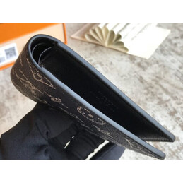 Replica Louis Vuitton Black Monogram Zebra Multiple Wallet