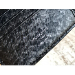 Replica Louis Vuitton Black Monogram Zebra Multiple Wallet