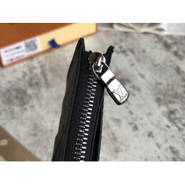 Replica Louis Vuitton Black Monogram Eclipse Coin Card Holder