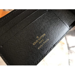 Replica Louis Vuitton Brown Blue Monogram Multiple Wallet