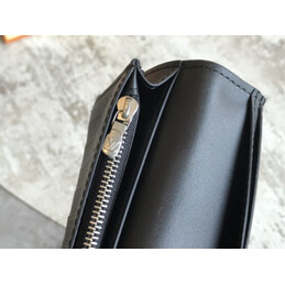 Replica Louis Vuitton Black Monogram Palm Tree Brazza Wallet