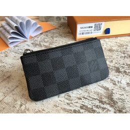 Replica Louis Vuitton Damier Graphite Key Pouch