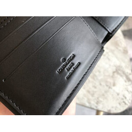 Replica Louis Vuitton White Damier Azur Multiple Wallet