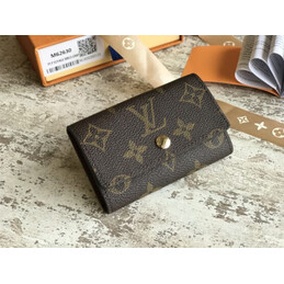 Replica Louis Vuitton Brown Monogram Brown Interior 6 Key Holder