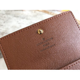 Replica Louis Vuitton Brown Monogram Brown Interior 6 Key Holder