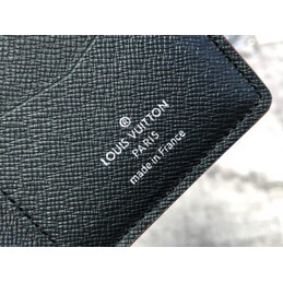 Replica Louis Vuitton Black Travel Patch Pocket Organizer