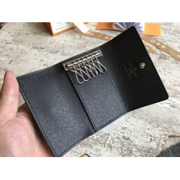 Replica Louis Vuitton Damier Graphite 6 Key Holder