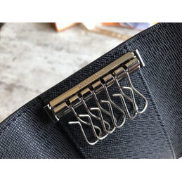 Replica Louis Vuitton Damier Graphite 6 Key Holder