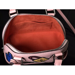 Replica Louis Vuitton Pale Pink Multicolor Patch Alma BB
