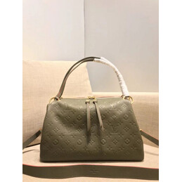 Replica Louis Vuitton Taupe Embossed Monogram Ponthieu PM