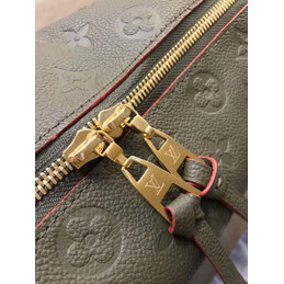 Replica Louis Vuitton Taupe Embossed Monogram Ponthieu PM
