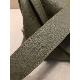 Replica Louis Vuitton Taupe Embossed Monogram Ponthieu PM