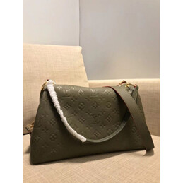 Replica Louis Vuitton Taupe Embossed Monogram Ponthieu PM