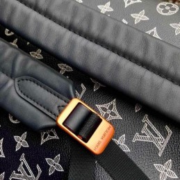 Replica Louis Vuitton Black Monogram Red Graphic Apollo Backpack