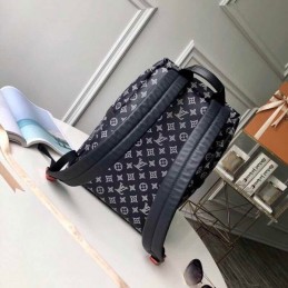 Replica Louis Vuitton Black Monogram Red Graphic Apollo Backpack