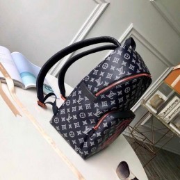 Replica Louis Vuitton Black Monogram Red Graphic Apollo Backpack