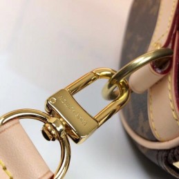 Replica Louis Vuitton Brown Monogram Travel Patch Speedy 30 - Style 2