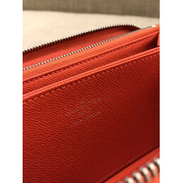 Replica Louis Vuitton Pale Pink Textured Zippy Wallet