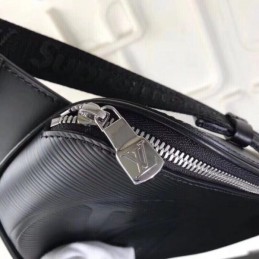 Replica Louis Vuitton Black Epi Leather Bumbag Melville