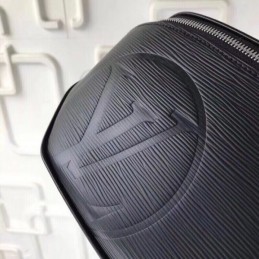Replica Louis Vuitton Black Epi Leather Bumbag Melville