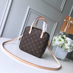 Replica Louis Vuitton Brown Monogram Beige Trim Nano Noe - Style 2