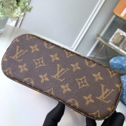 Replica Louis Vuitton Brown Monogram Beige Trim Luco Tote