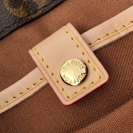 Replica Louis Vuitton Brown Monogram Beige Trim Luco Tote