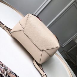 Replica Louis Vuitton Pale Pink Patch Lockme Backpack Mini