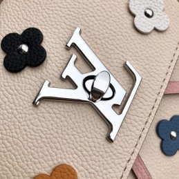 Replica Louis Vuitton Pale Pink Patch Lockme Backpack Mini