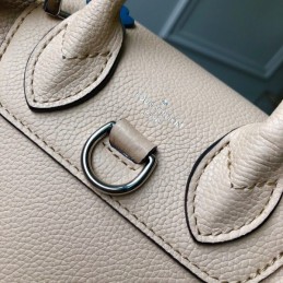 Replica Louis Vuitton Pale Pink Patch Lockme Backpack Mini