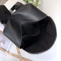 Replica Louis Vuitton Black Leather Logo Apollo Backpack