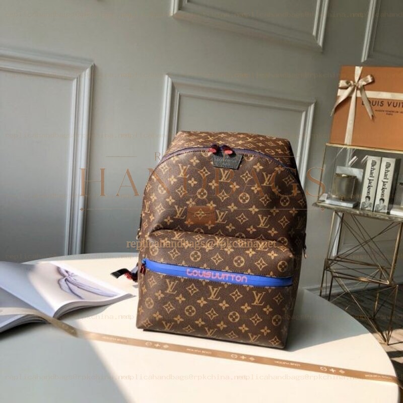 Replica Louis Vuitton Brown Monogram Blue Gradient Apollo Backpack