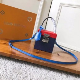 Replica Louis Vuitton Blue Red Bleecker Box