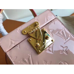 Replica Louis Vuitton Pale Pink Embossed Monogram Bleecker Box