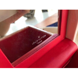 Replica Louis Vuitton Pale Pink Embossed Monogram Bleecker Box
