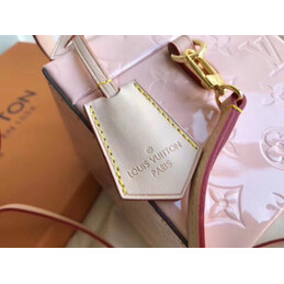 Replica Louis Vuitton Pale Pink Embossed Monogram Bleecker Box