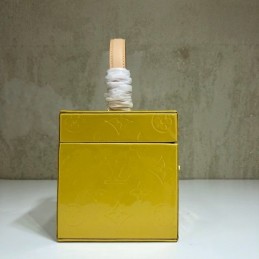 Replica Louis Vuitton Yellow Embossed Monogram Bleecker Box