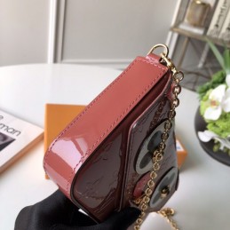 Replica Louis Vuitton Rose Pink Floral Felicie Pochette
