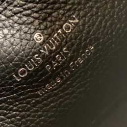 Replica Louis Vuitton Black MyLockme Chain Pochette