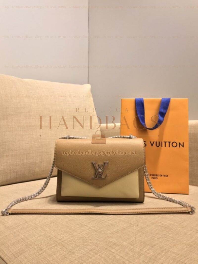 Replica Louis Vuitton Taupe MyLockme BB
