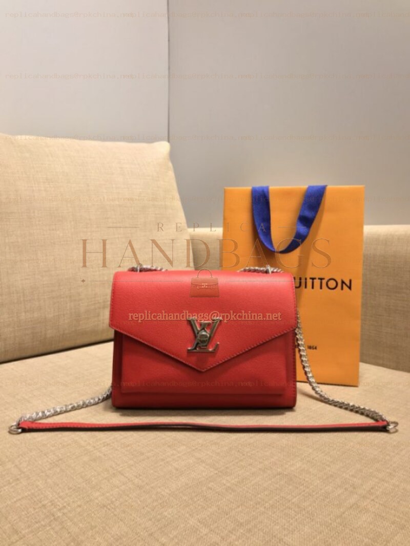 Replica Louis Vuitton Red MyLockme BB