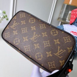 Replica Louis Vuitton Brown Monogram Chain Pochette Volga